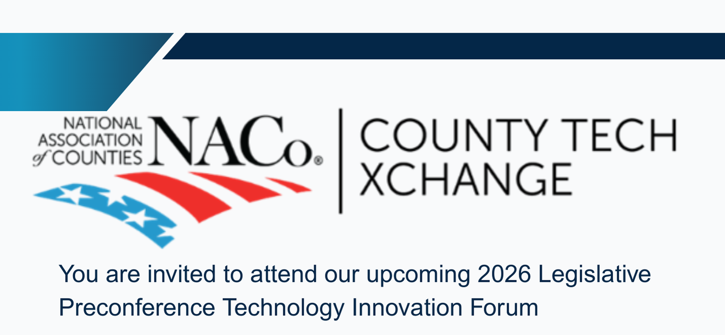 2026 NACo Legislative Pre-Conference: Technology Innovation Forum