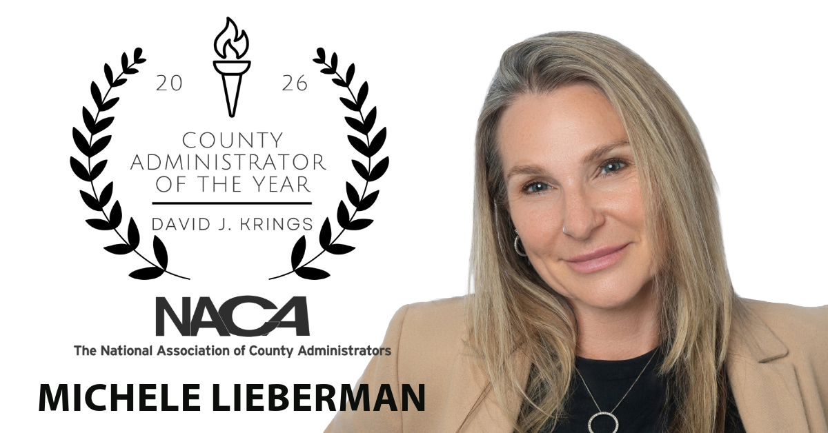 Winner Announced: 2026 David J. Krings County Administrator of the Year Award