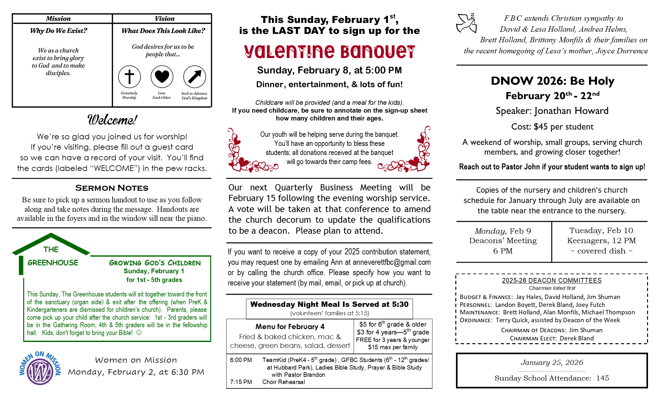 FBC Glennville newsletter pg 2: 1-28-26