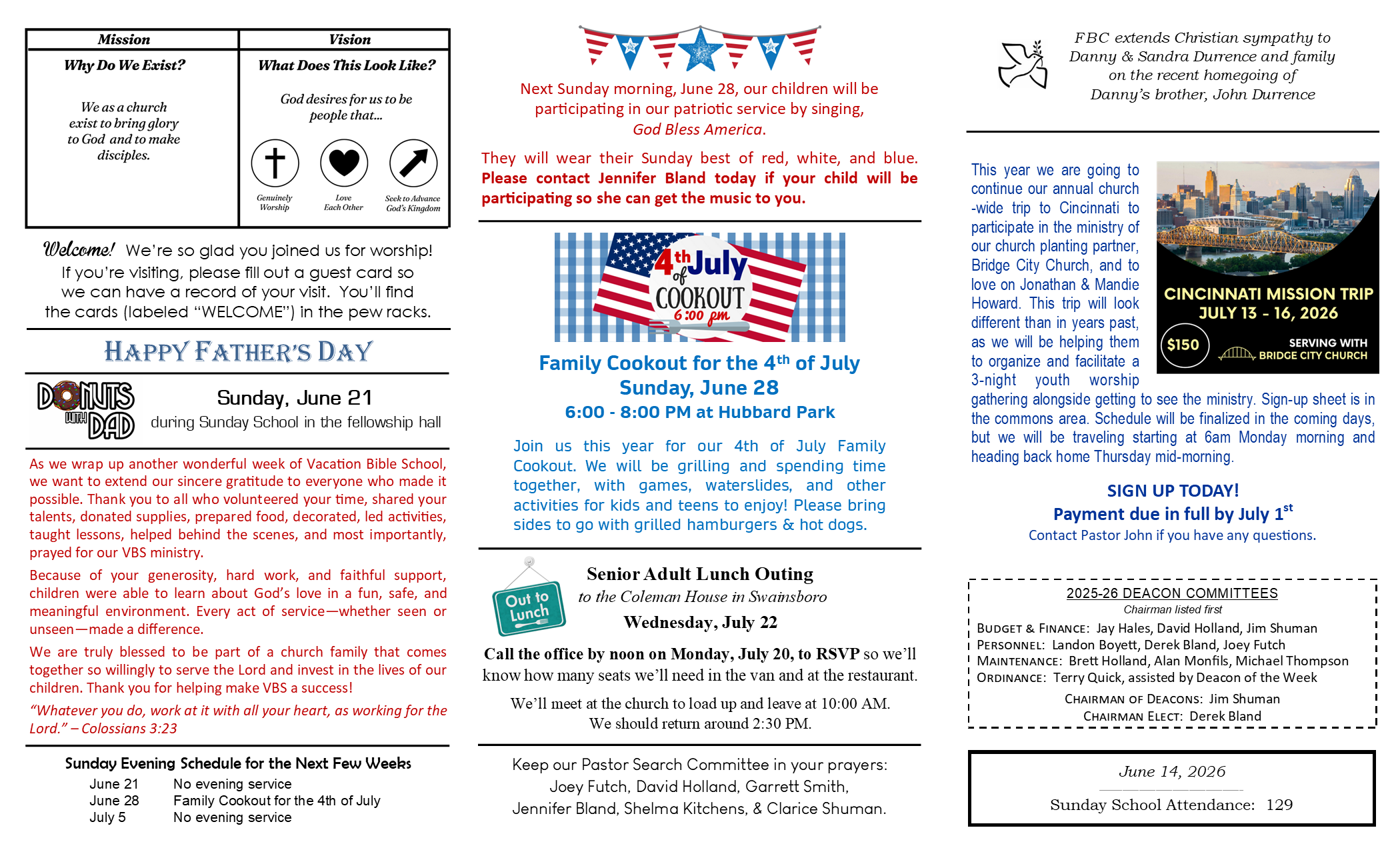 FBC Glennville newsletter pg 2: 6-17-26
