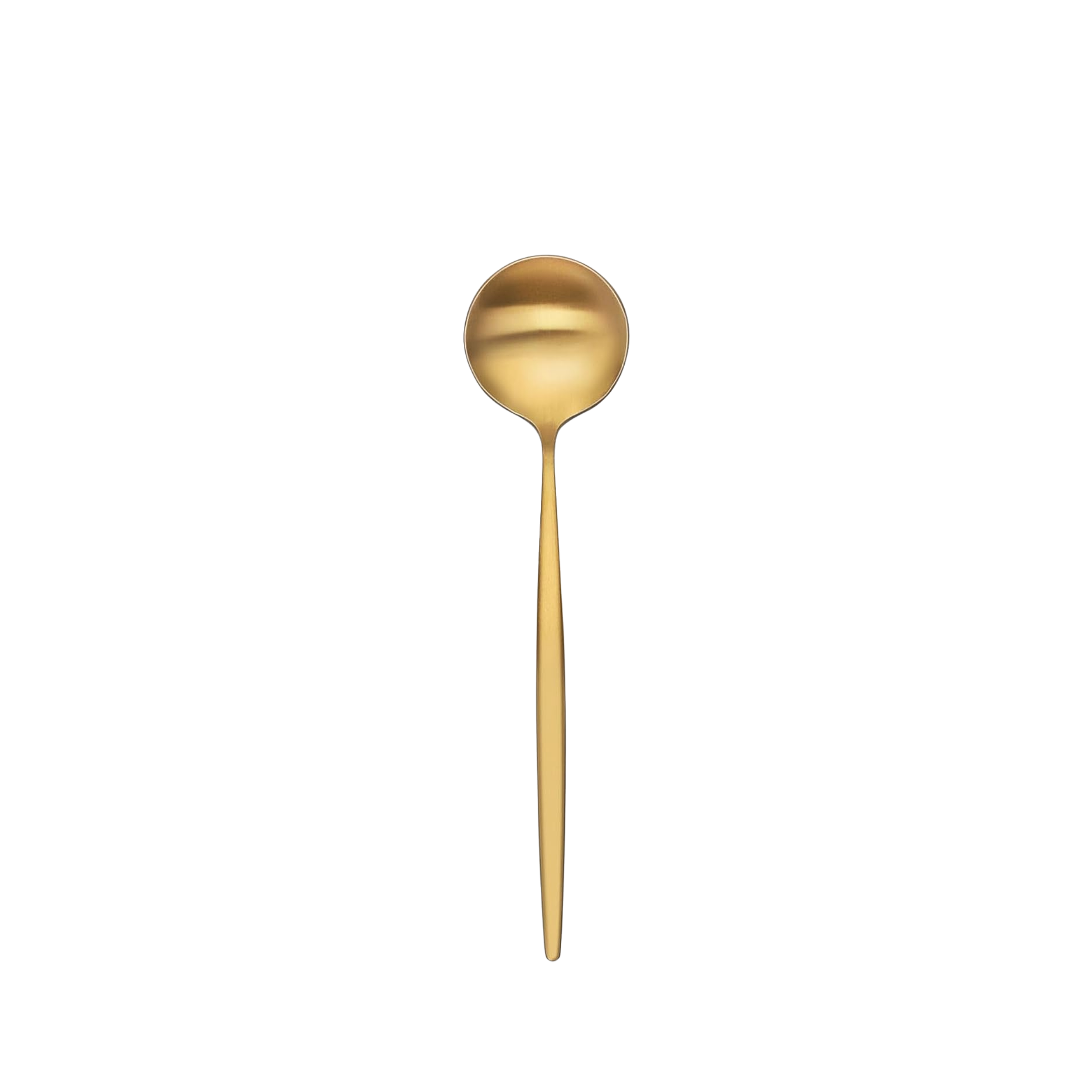 Matte Gold Teaspoon