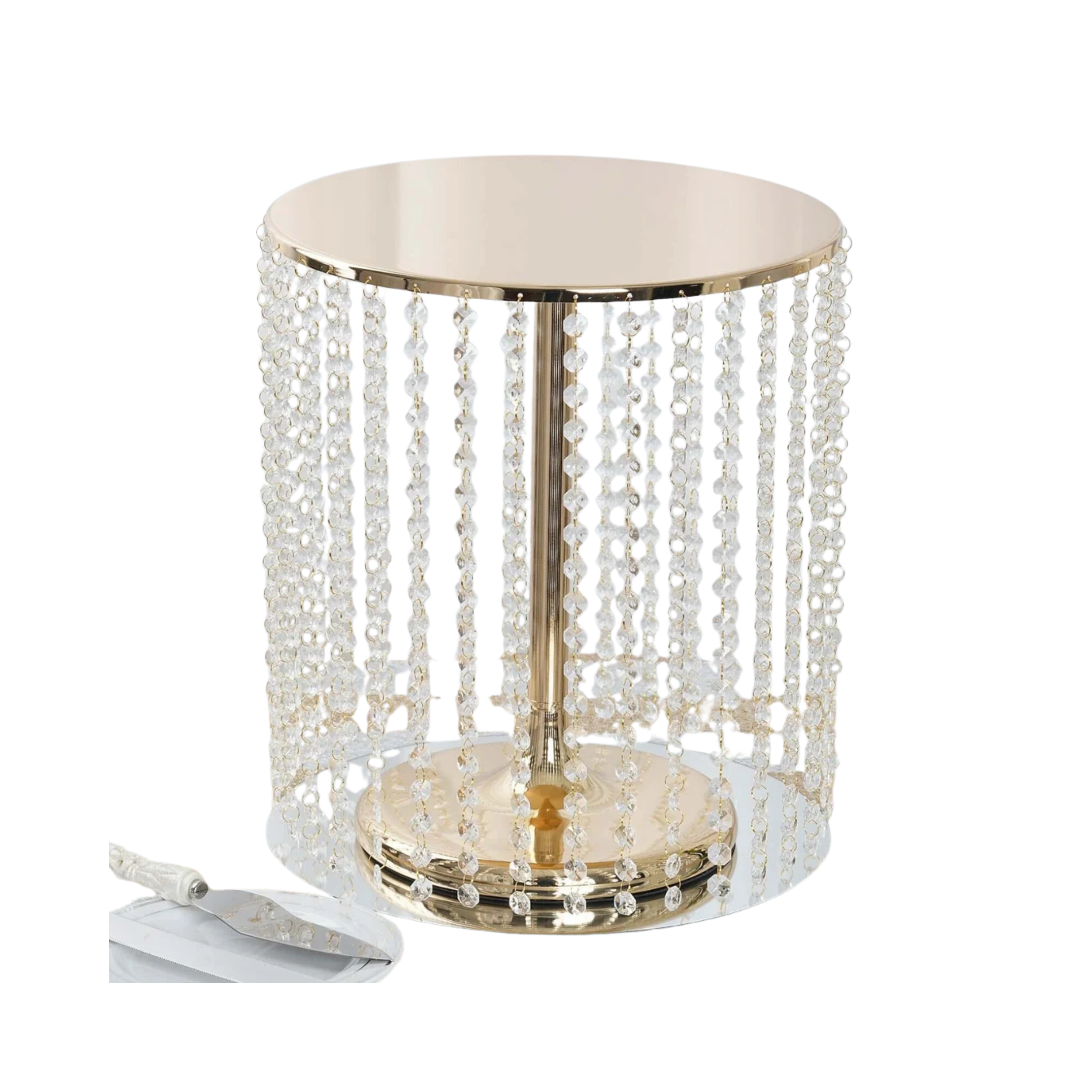 Gold Chain Cake Stand