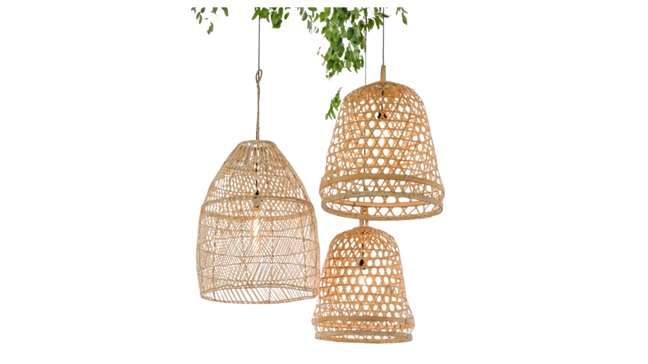 Mason Rattan Light Fixture