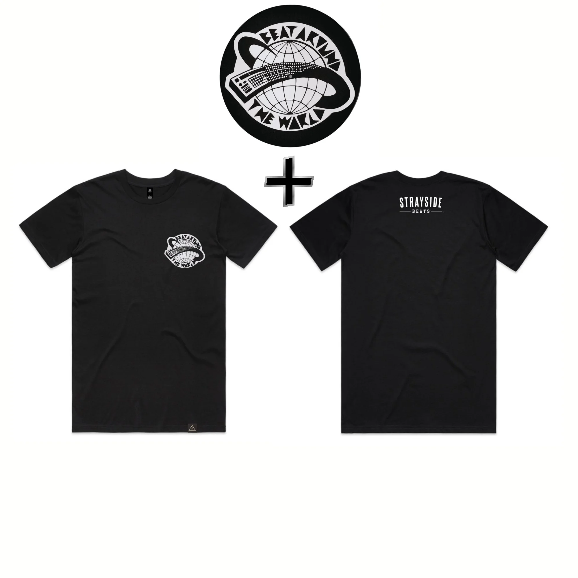 Beat Around The World T-Shirt + L.P. Slipmat