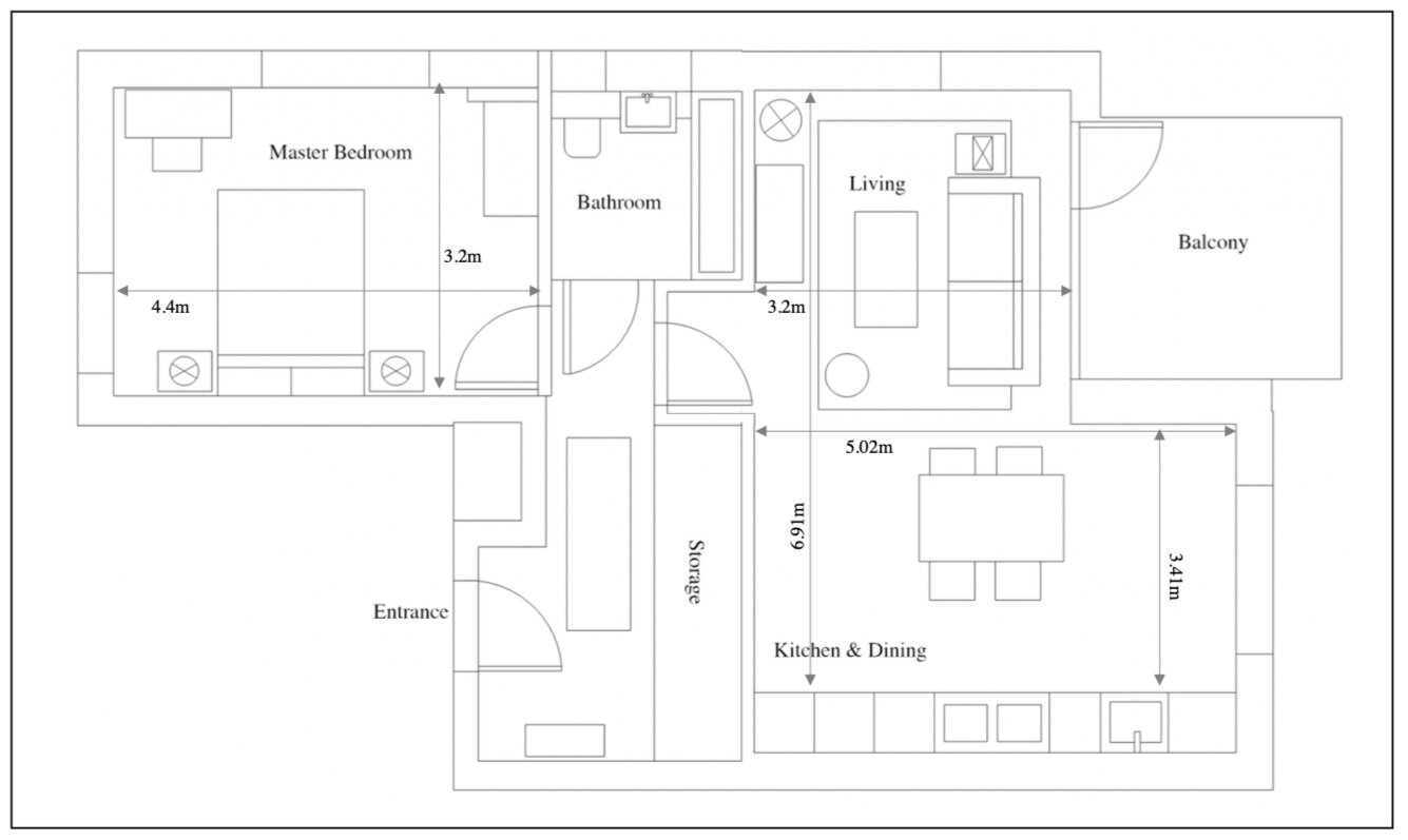 Example Furniture Layout