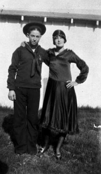 Clyde and sister Nell