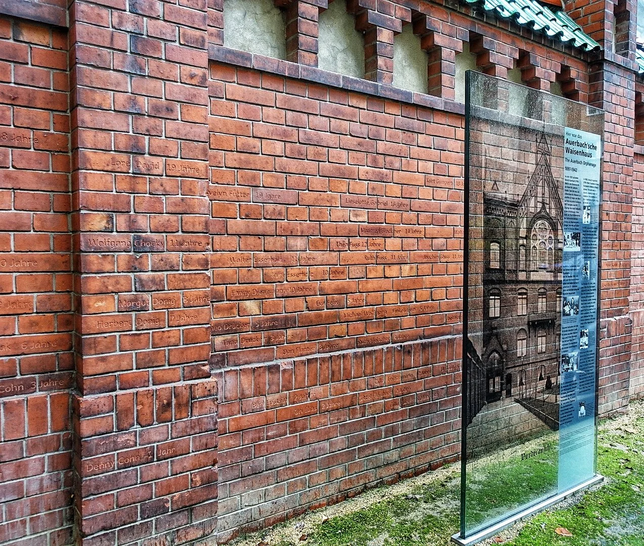 Mahnmal Baruch Auerbach'sches Waisenhaus, Berlin-Prenzlauer Berg