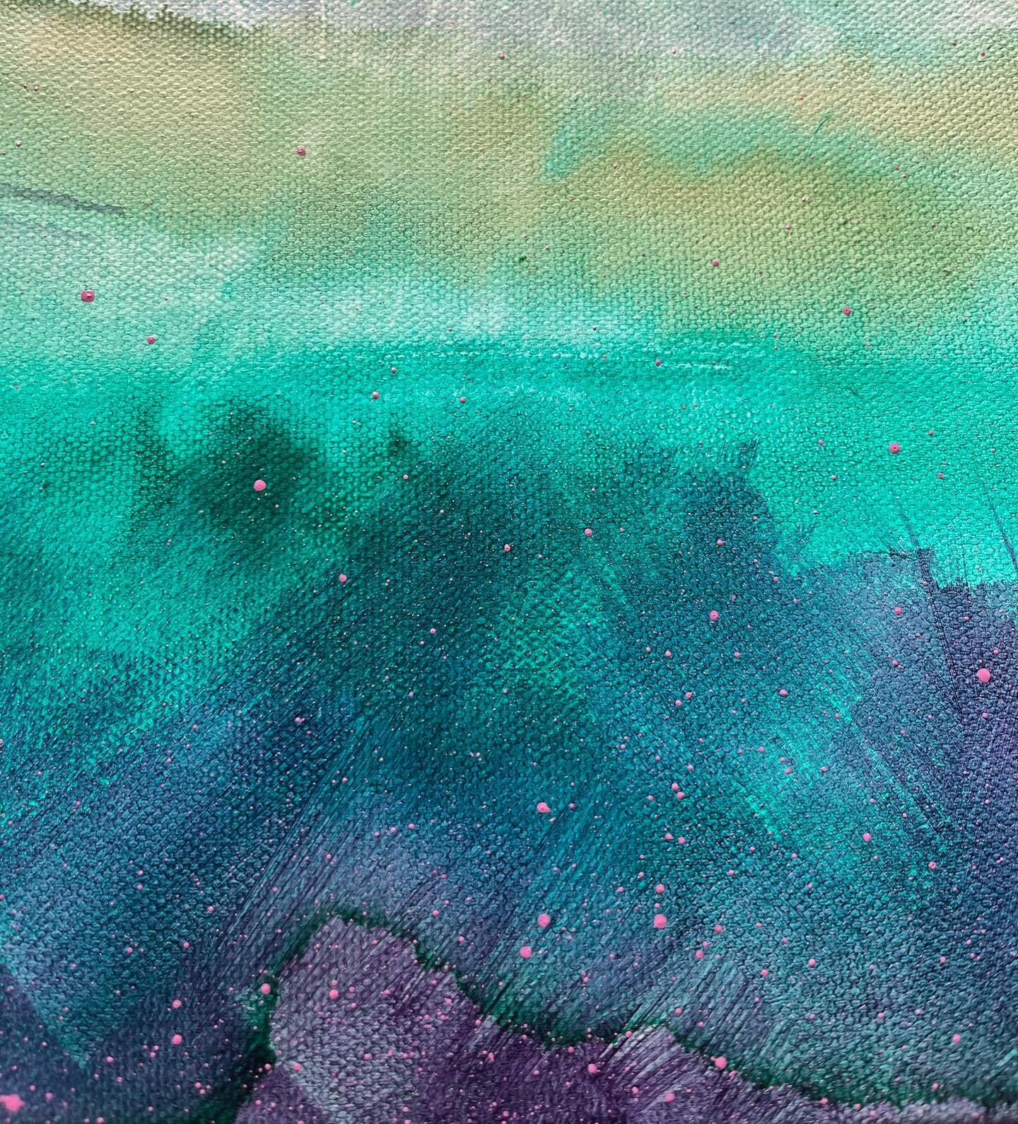 Close up. Detail from my new collection into the light. Trying out new colour palette and enjoying the process. ❤️ #contemporaryart
