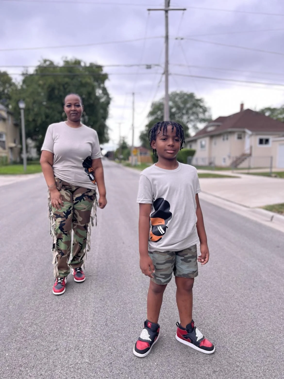 "Face Off Mommy&Me Tee"