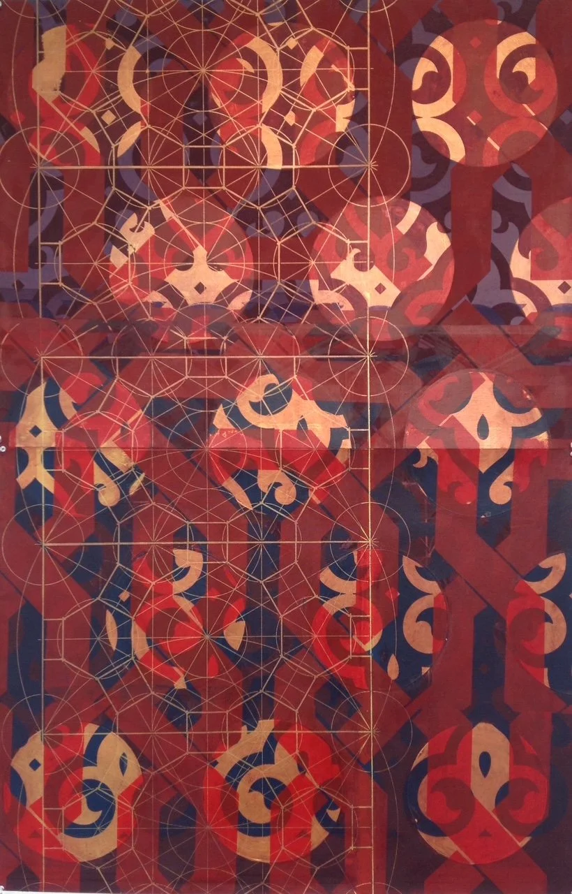Untitled, Mixed Media,  43”X 63”