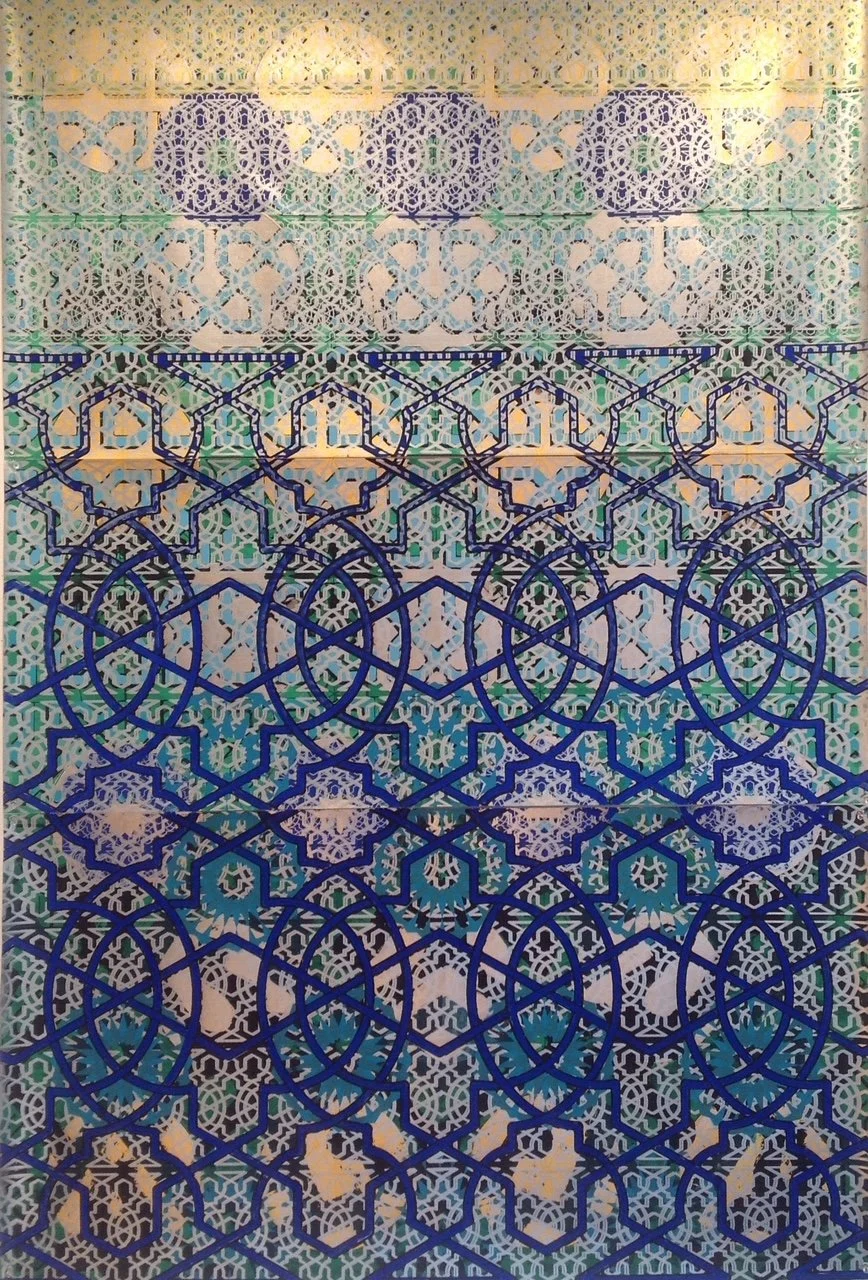 Untitled, Mixed Media,  43”X 63”