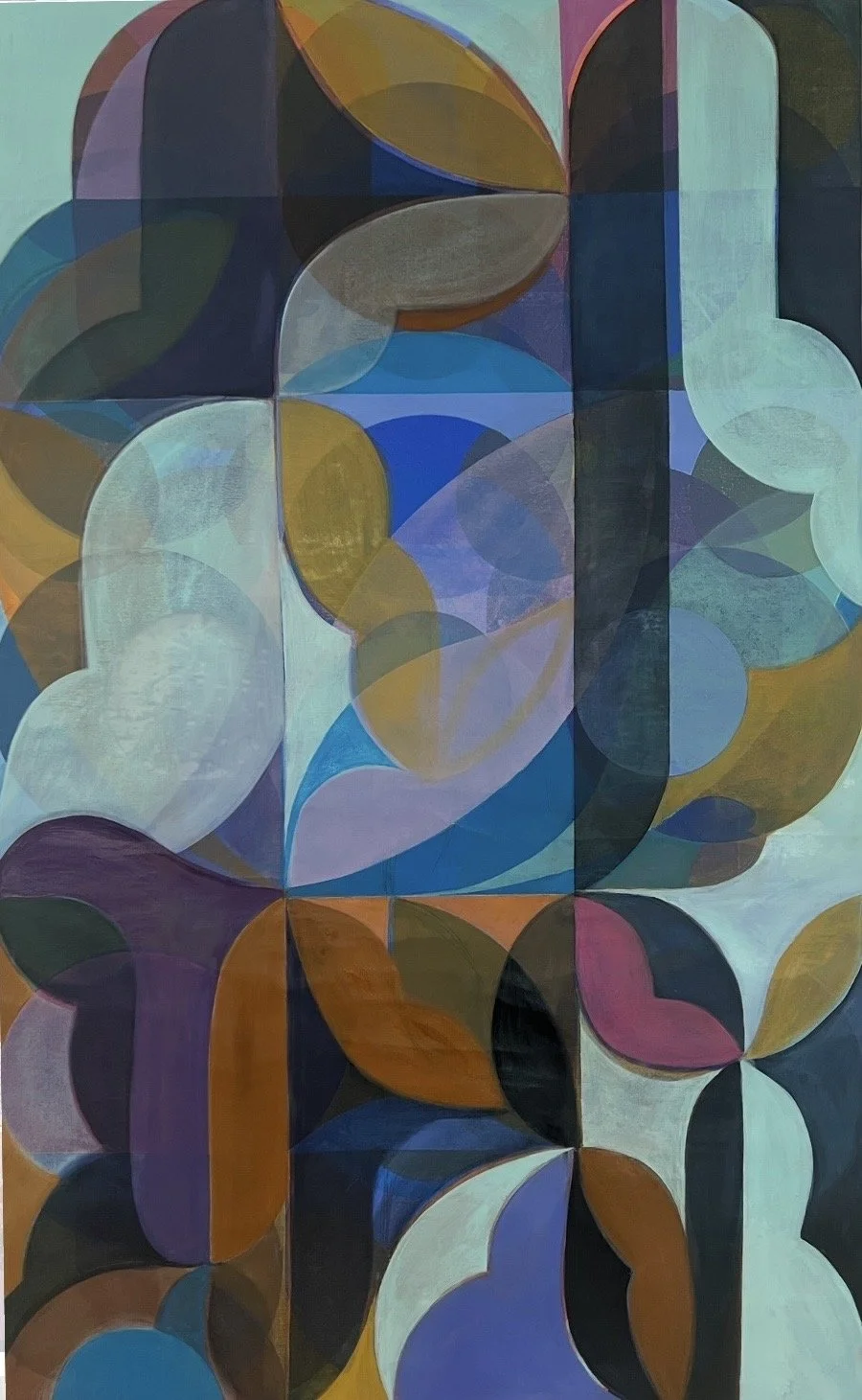 Untitled, Mixed Media,  43”X 63”