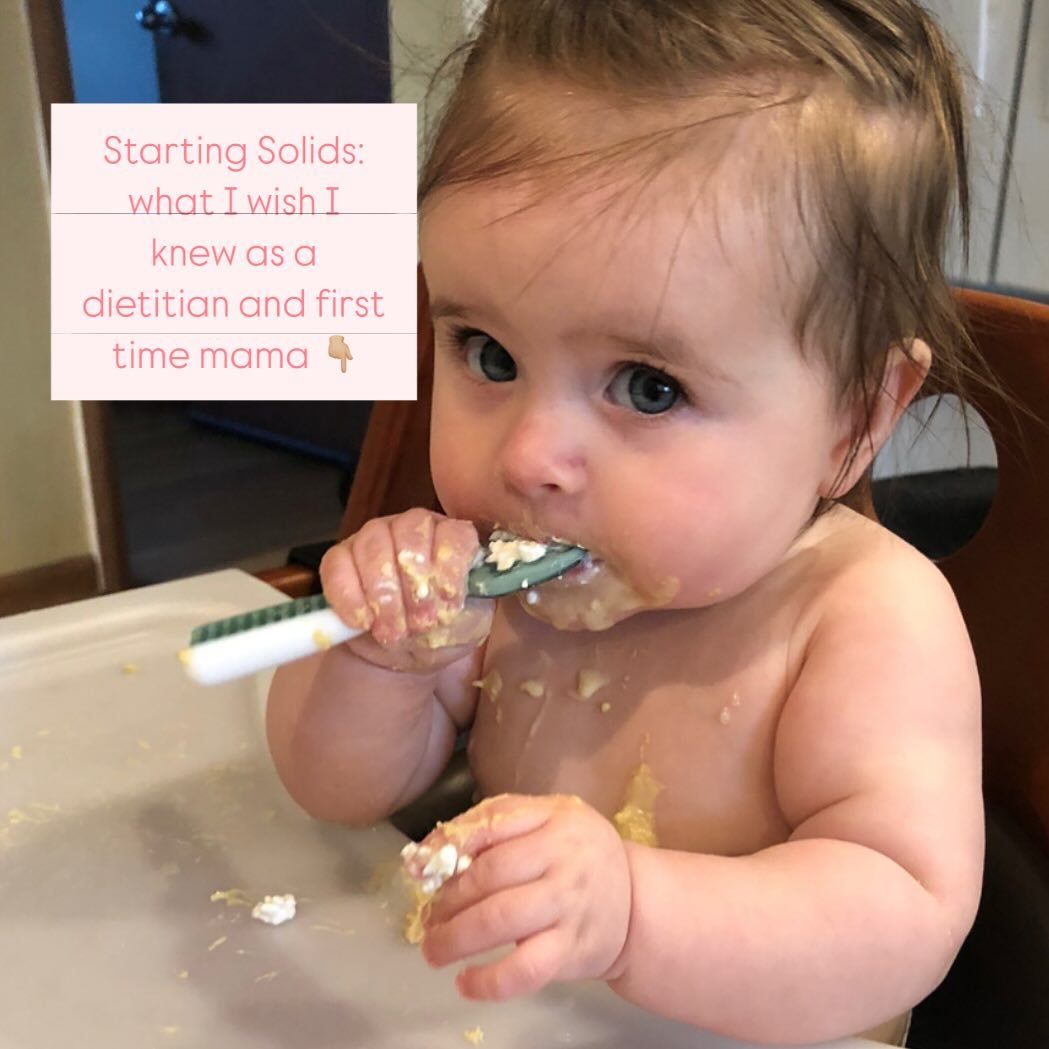 BLW or purees? Allergens or wait? What if they gag? 😳
Deep breath, mama&mdash;you&rsquo;ve got this 💛

Whether you&rsquo;re offering mashed sweet potatoes or avocado spears, there&rsquo;s no one perfect way to start solids. What matters most is res