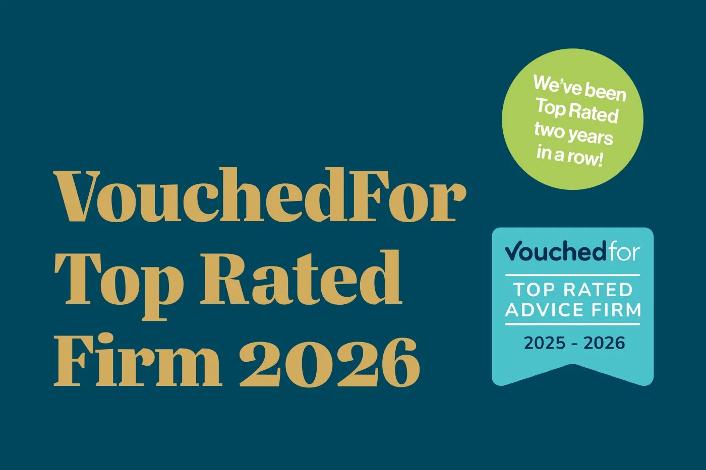 Kymin are a VouchedFor Top Rated Firm for 2026