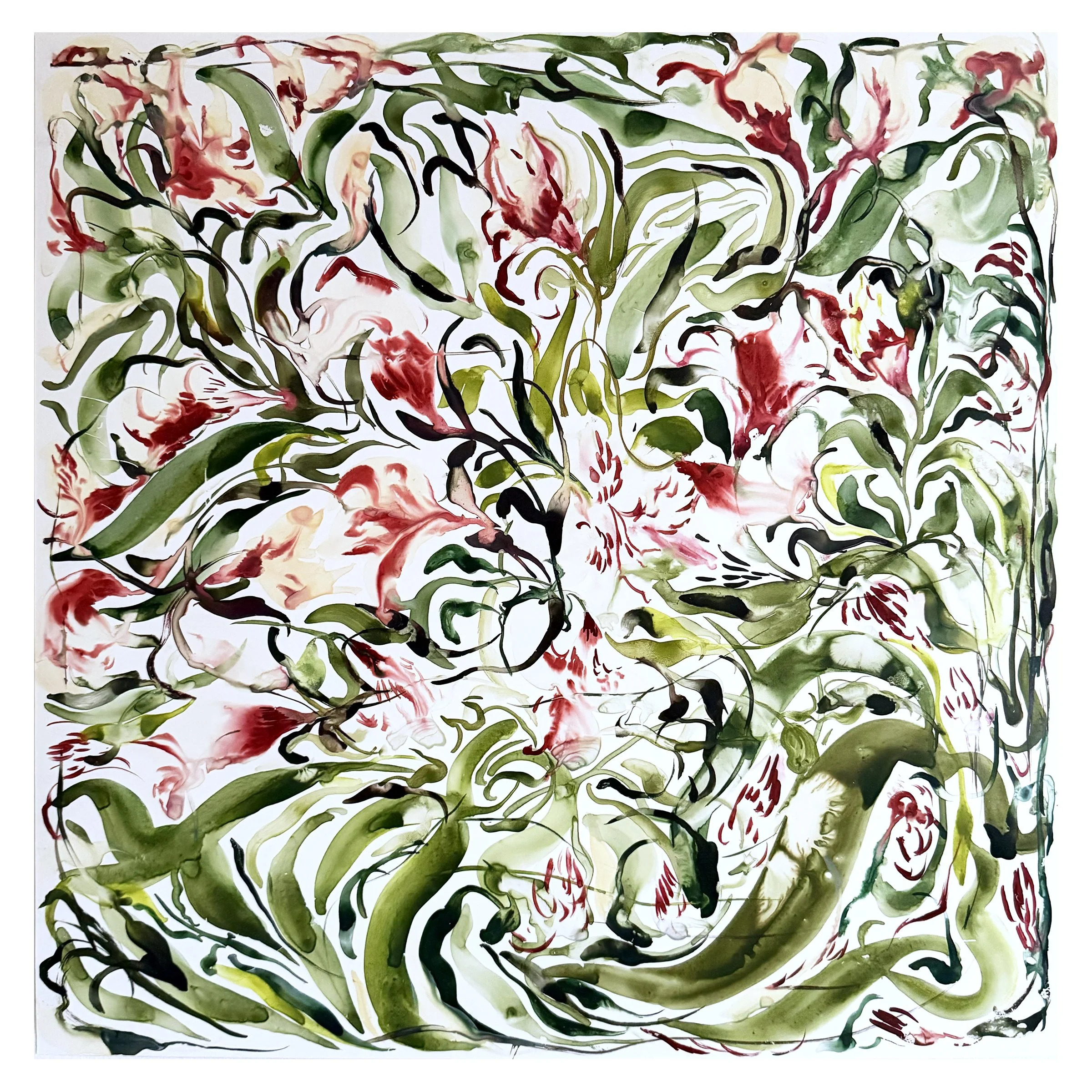 Abstracted bouqet