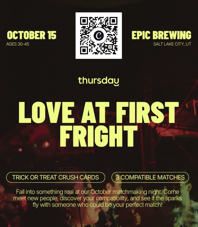 Love at First Fright Singles Event (30-45)