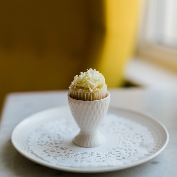 Happy Birthday in Heaven to Tracy&rsquo;s mom. 
⠀⠀⠀⠀⠀⠀⠀⠀⠀
Our Little Bit of Heaven Cupcake, made in her honour, features white cake with lemon curd filling and coconut buttercream icing, dusted with sweetened coconut.
⠀⠀⠀⠀⠀⠀⠀⠀⠀
Each year, we include 