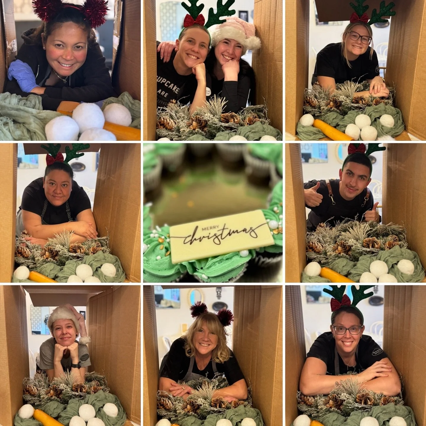 Here we are, baking spirits bright!
Merry Christmas from all of us at Tracycakes.🎄