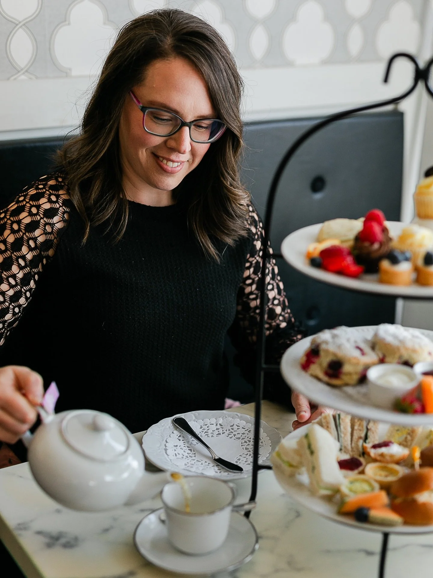 Mother&rsquo;s Day is coming up! 💐

Treat Mom to a beautiful High Tea experience filled with all her favourite treats. 

Available May 1&ndash;10
$44 per person
Available at both locations

Spots are limited, so be sure to reserve ahead 💗
📲Link in
