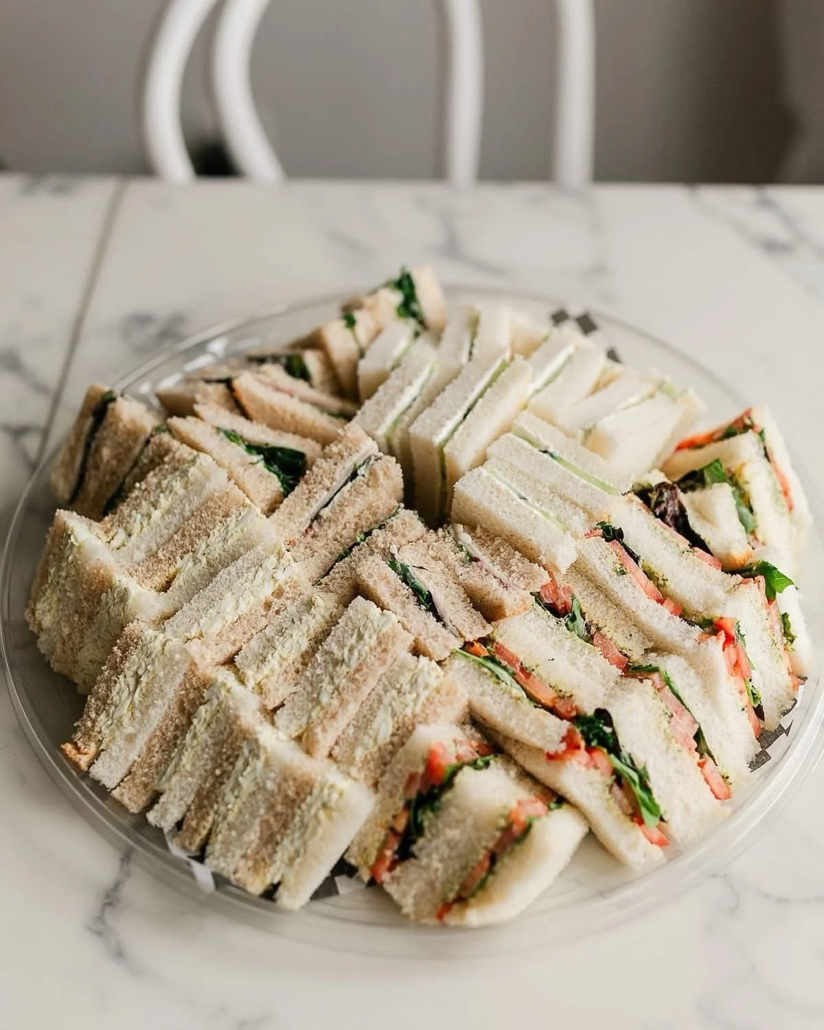 We cater to you. Really. 💛
From boxed lunches and High Teas to sandwich and dessert platters, we&rsquo;ve got your catering needs covered.

Perfect for birthdays, anniversaries, office parties, business meetings, and family gatherings with fresh bak