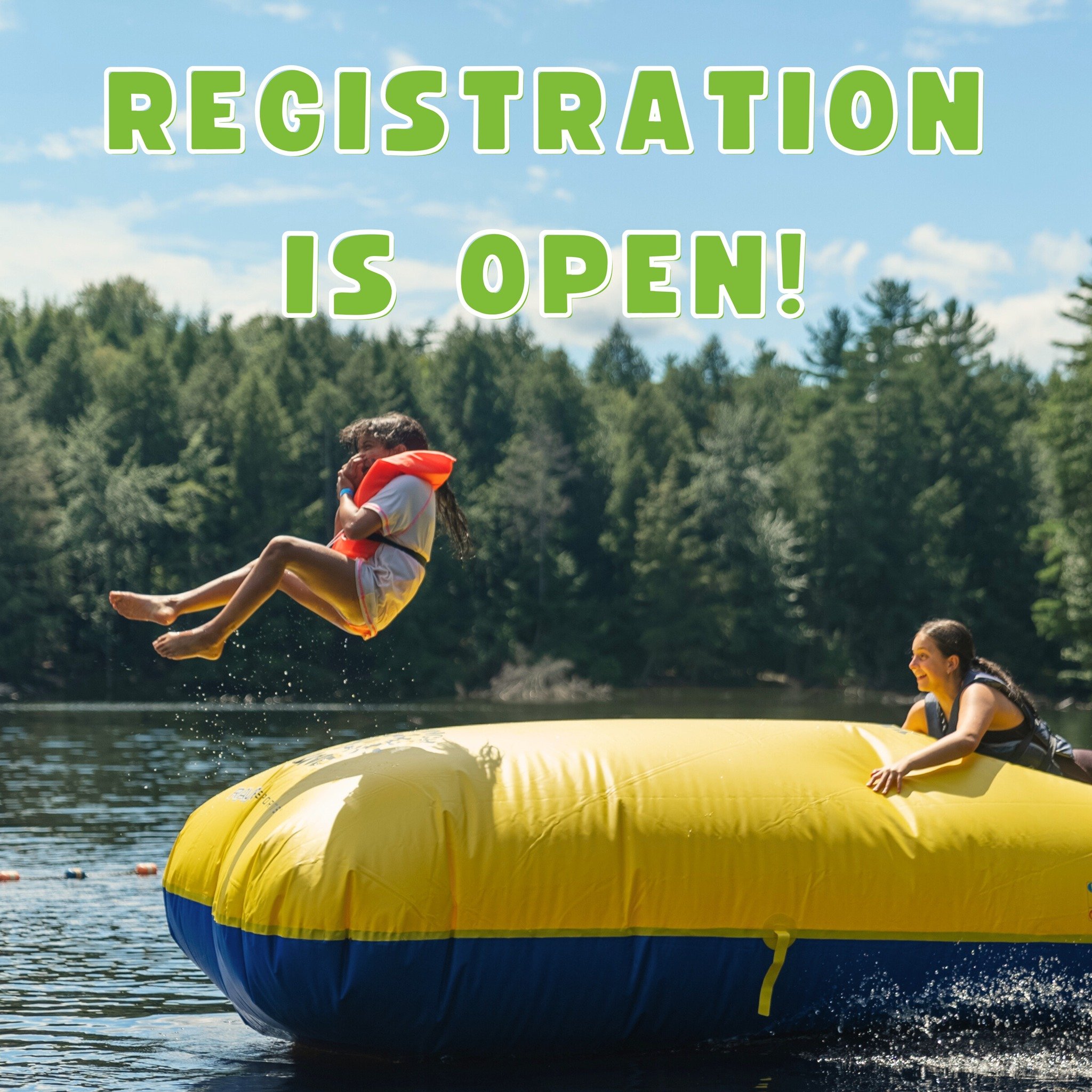Summer 2026 Registration is open! The countdown to summer is officially on and we can't wait to see you there! Save your spot today, and to lock in the 2025 rate!
Link in our bio.