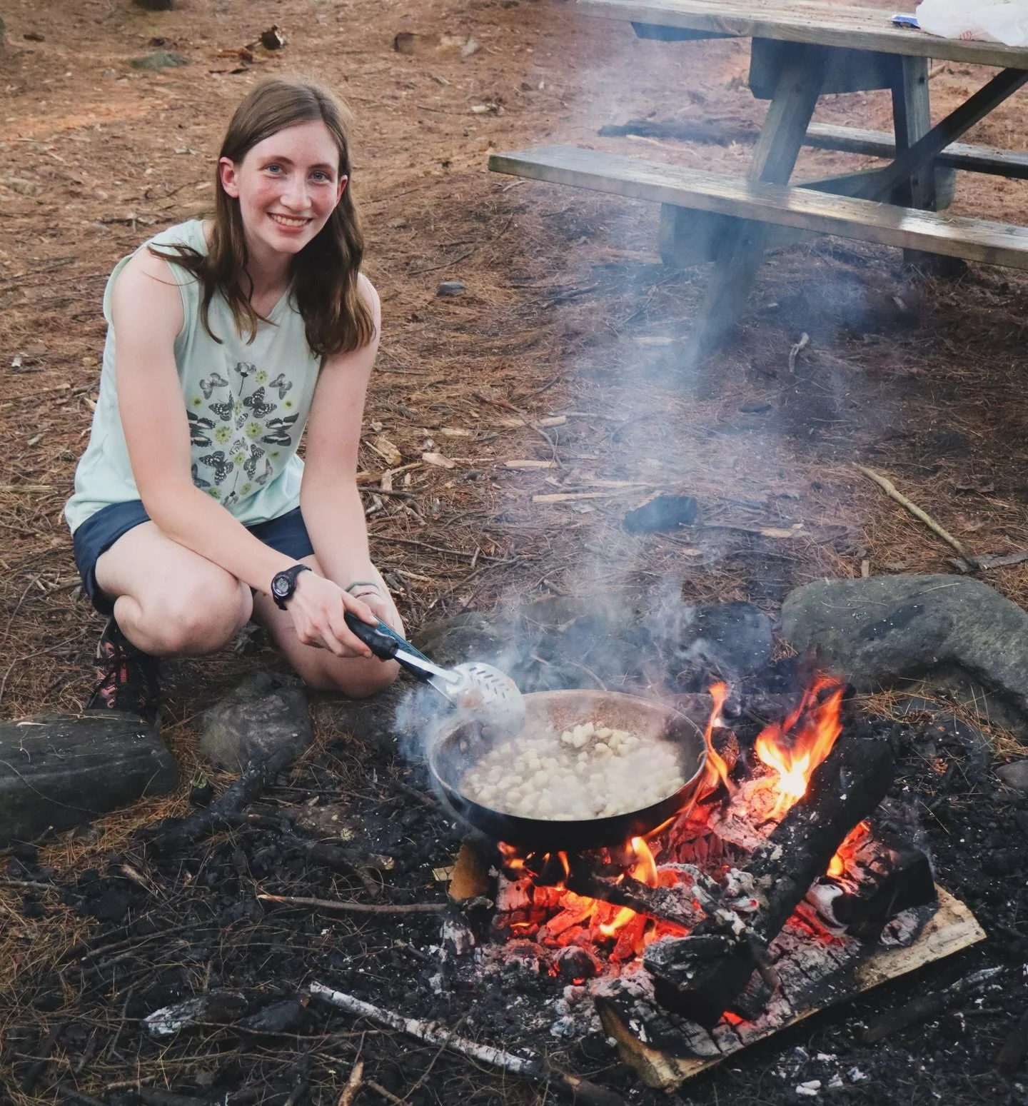 There&rsquo;s something special about Tuesday night cookouts.
Maybe it&rsquo;s the fire, maybe it&rsquo;s the delicious s&rsquo;macos &mdash; but if we&rsquo;re being honest, it&rsquo;s what happens around the fire. Confidence grows, friendships form