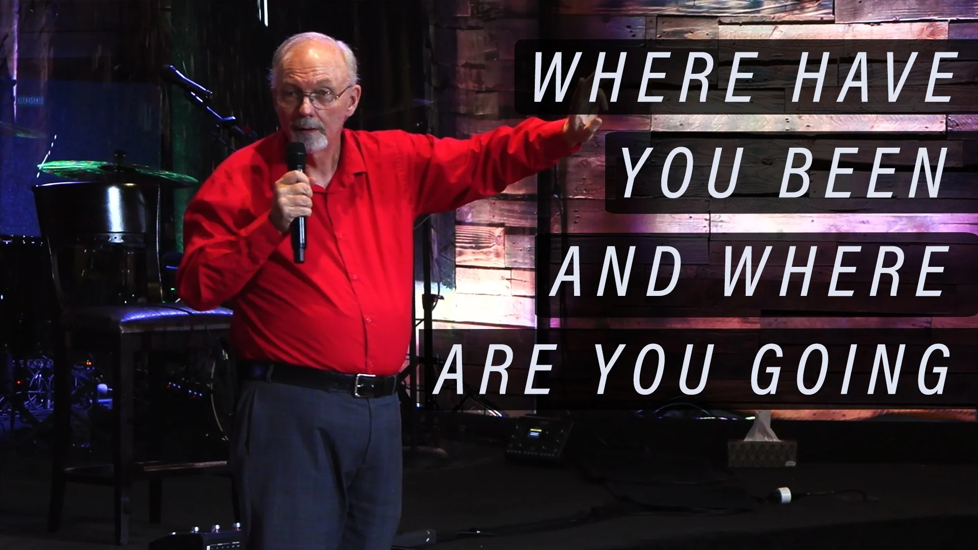Where have you been and where are you going?