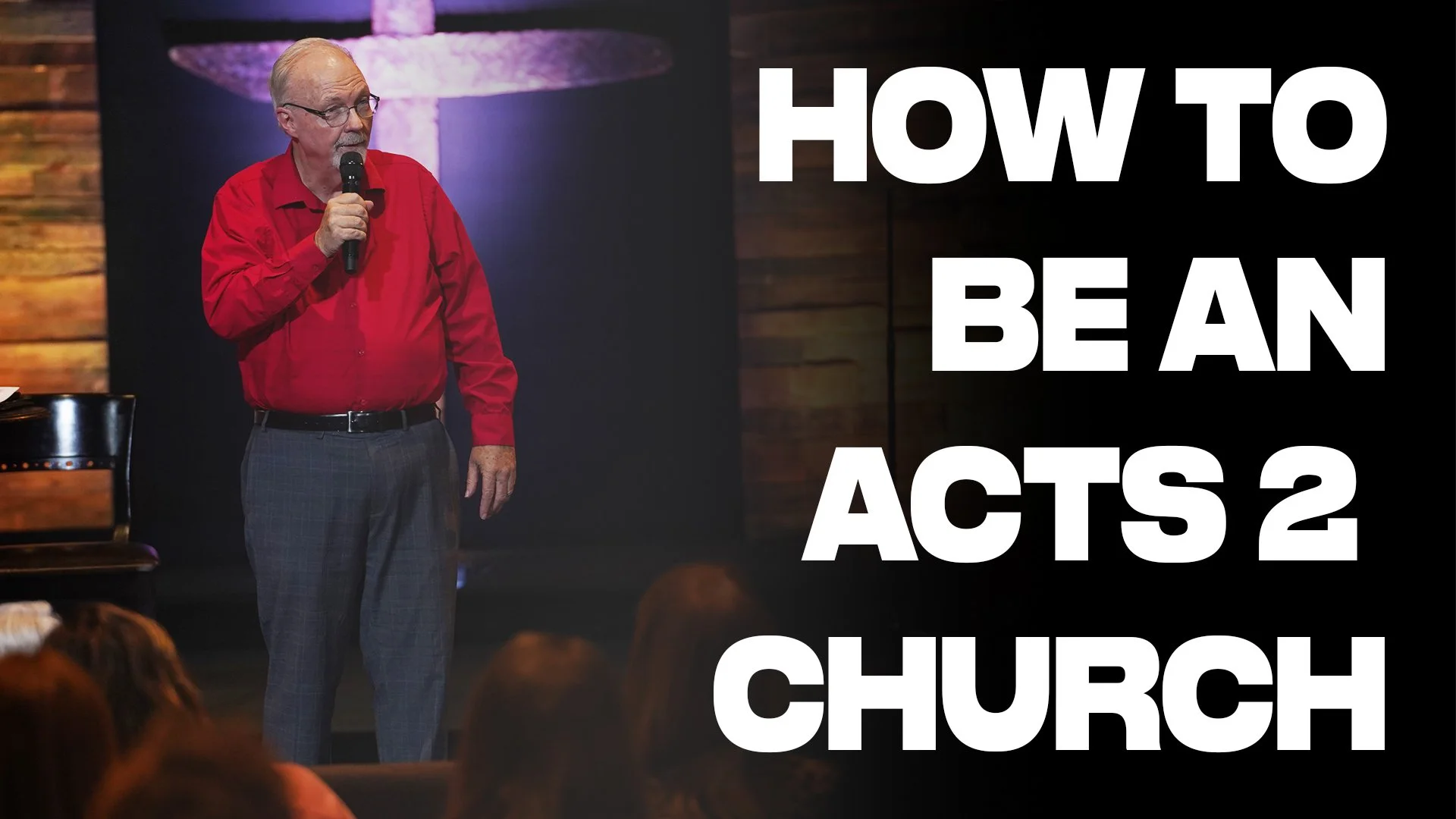 How to be an acts 2 church