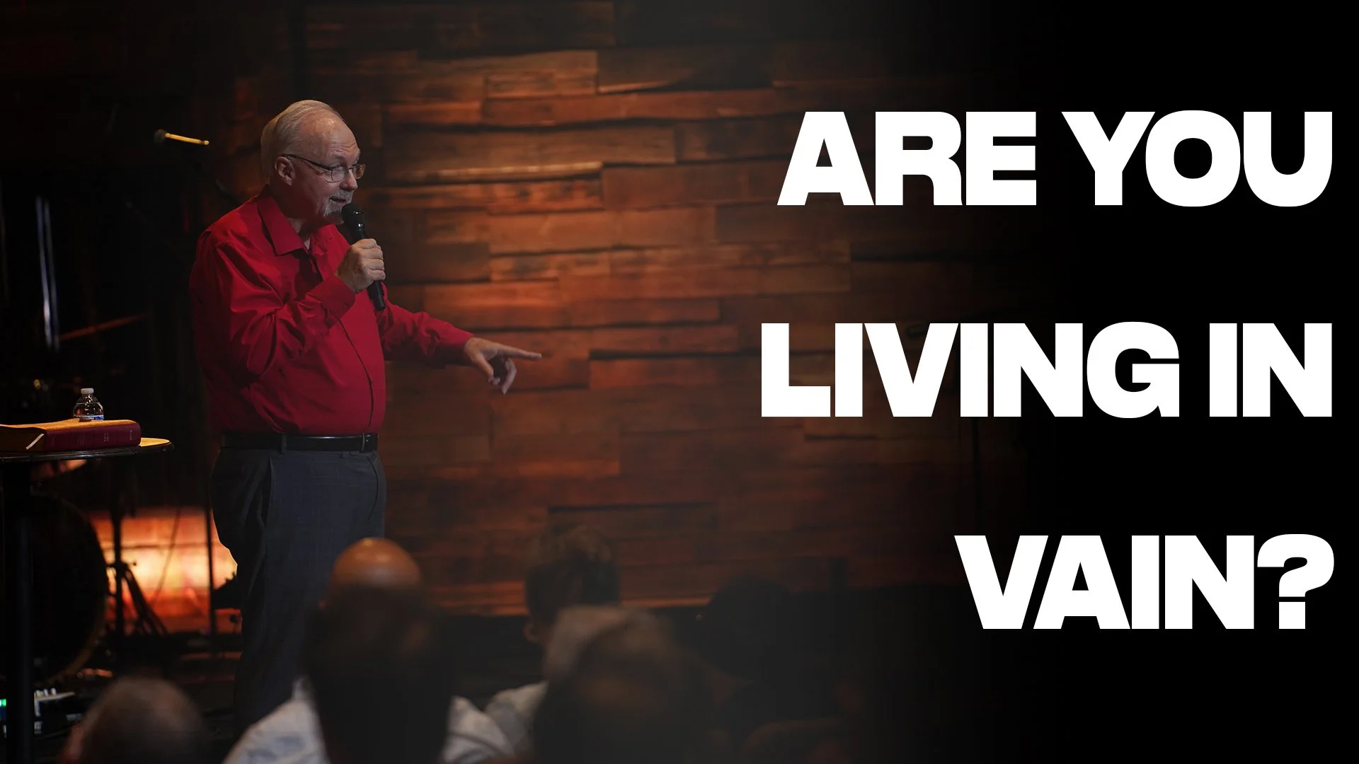Are You Living In Vain?