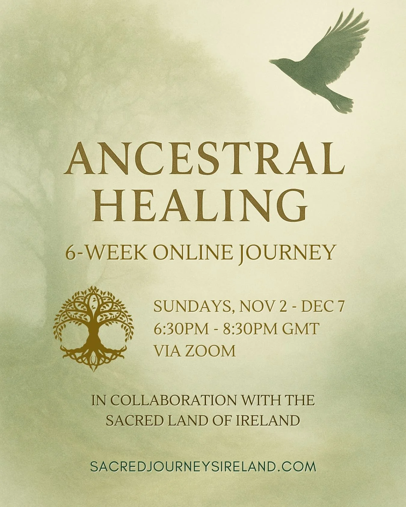It&rsquo;s that time of year again, when the veil grows thin and the wisdom of our ancestors becomes most accessible.

I&rsquo;m kicking off Samhain with a six-week journey of Ancestral Healing - some of the most potent, transformative work we can do