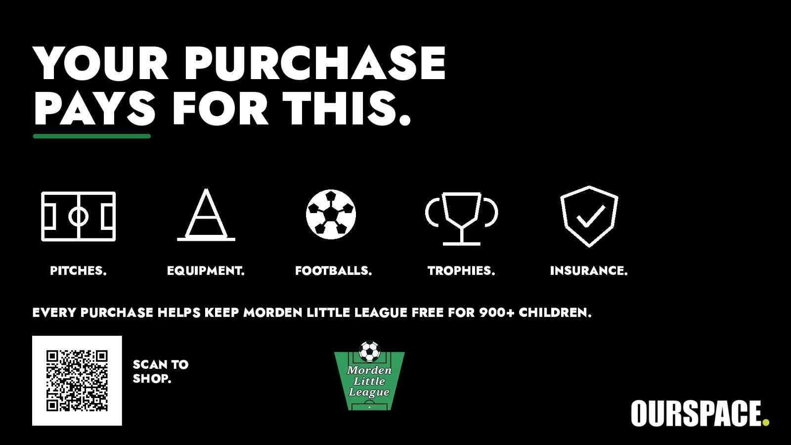 Morden Little League OURSPACE promotional graphic two