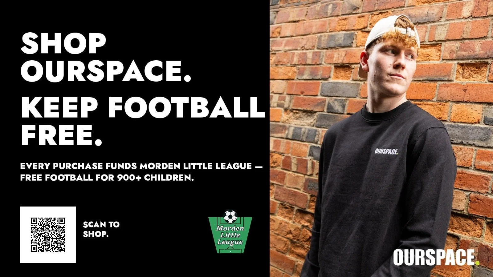 Morden Little League OURSPACE promotional graphic one