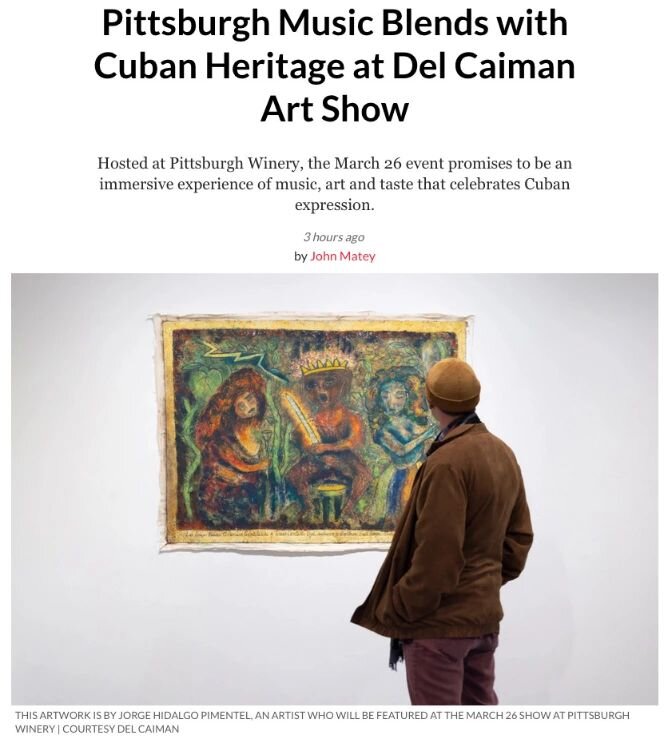 Thank you, John Matey for sharing the wonderful story about Del Caim&aacute;n's upcoming event on @pittsburghmagazine. It was a pleasure getting to talk about the work we do and our hopes for the future. 

Hey @cubanfuego, we're in the papers!

#inth