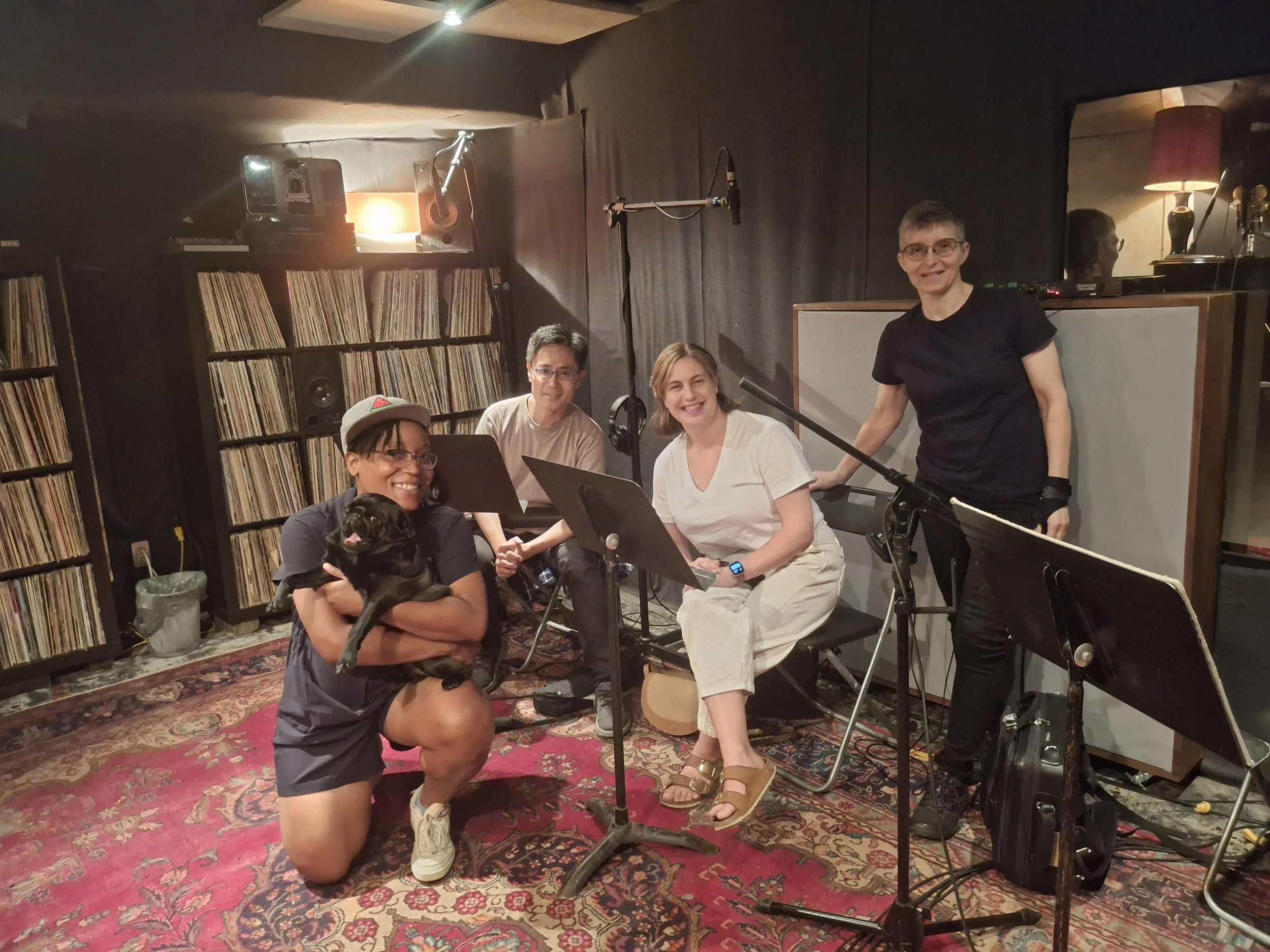 Wind Section extrodinaire from "Day You Begin" Stephen Tam (flute), Colleen Cook (clarinet), and Laura Chambers (flute)