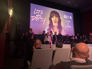 In the audience at the "Life With Dotty" premiere screening