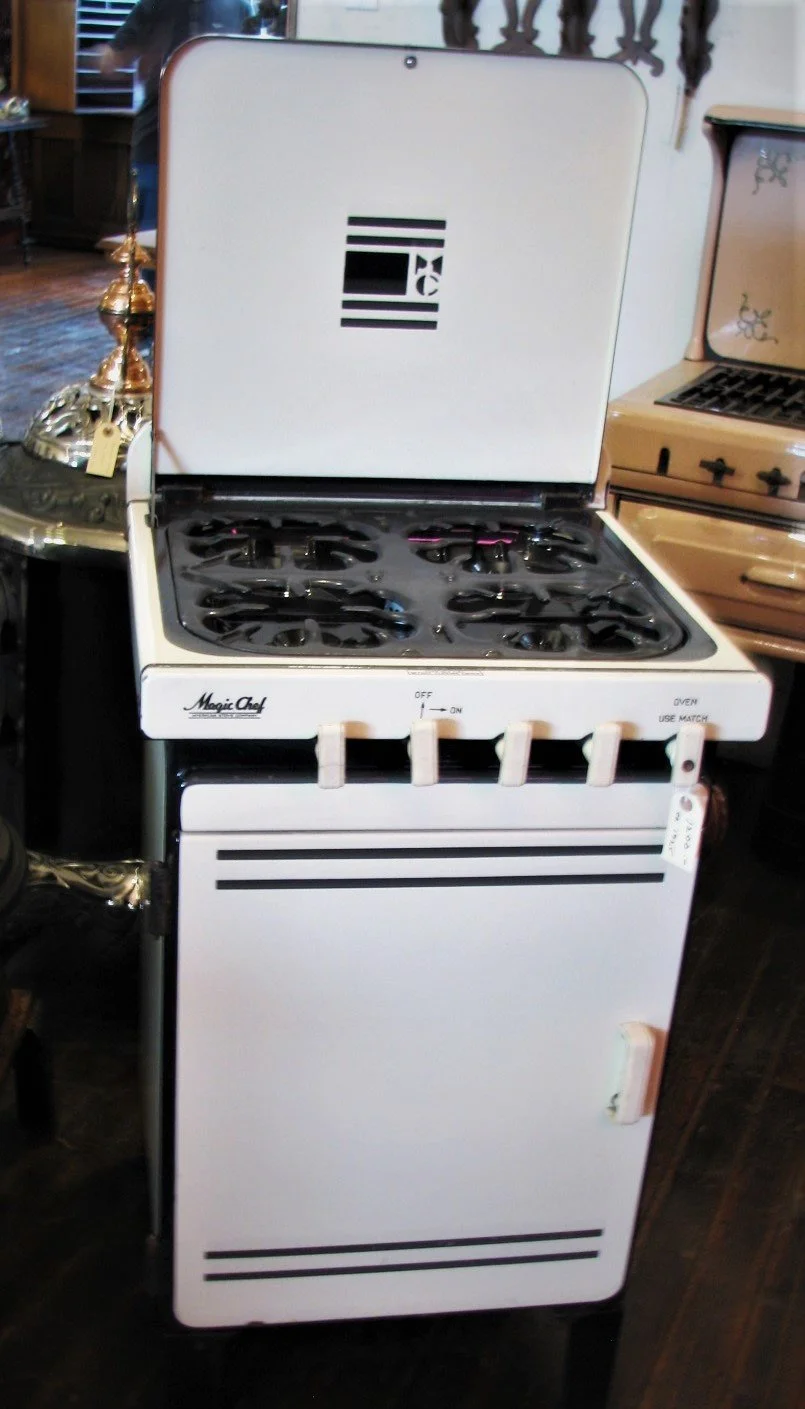 Antique Gas Stoves — Mill Creek Antiques (Home)