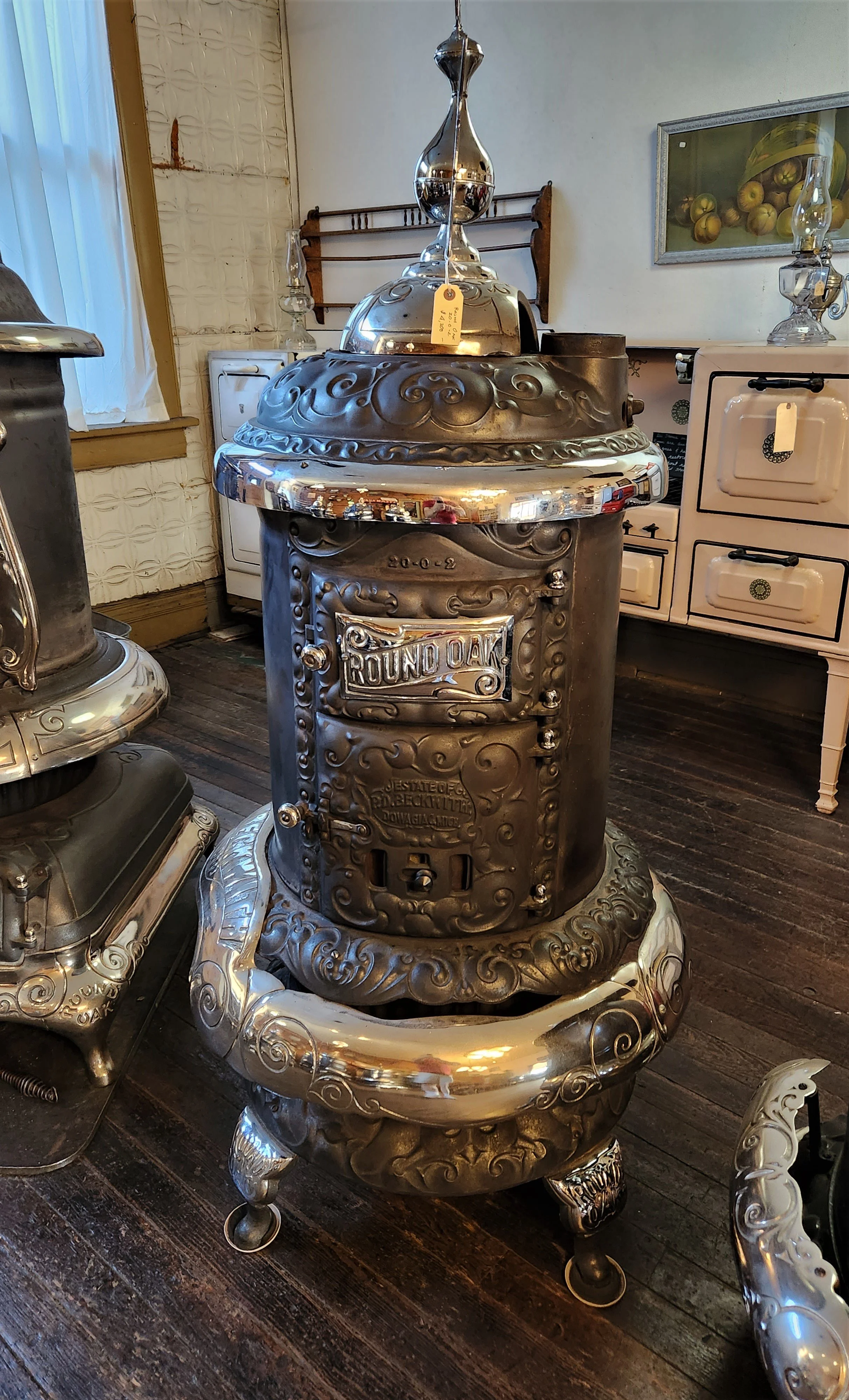 Antique Wood Stoves — Mill Creek Antiques (Home)