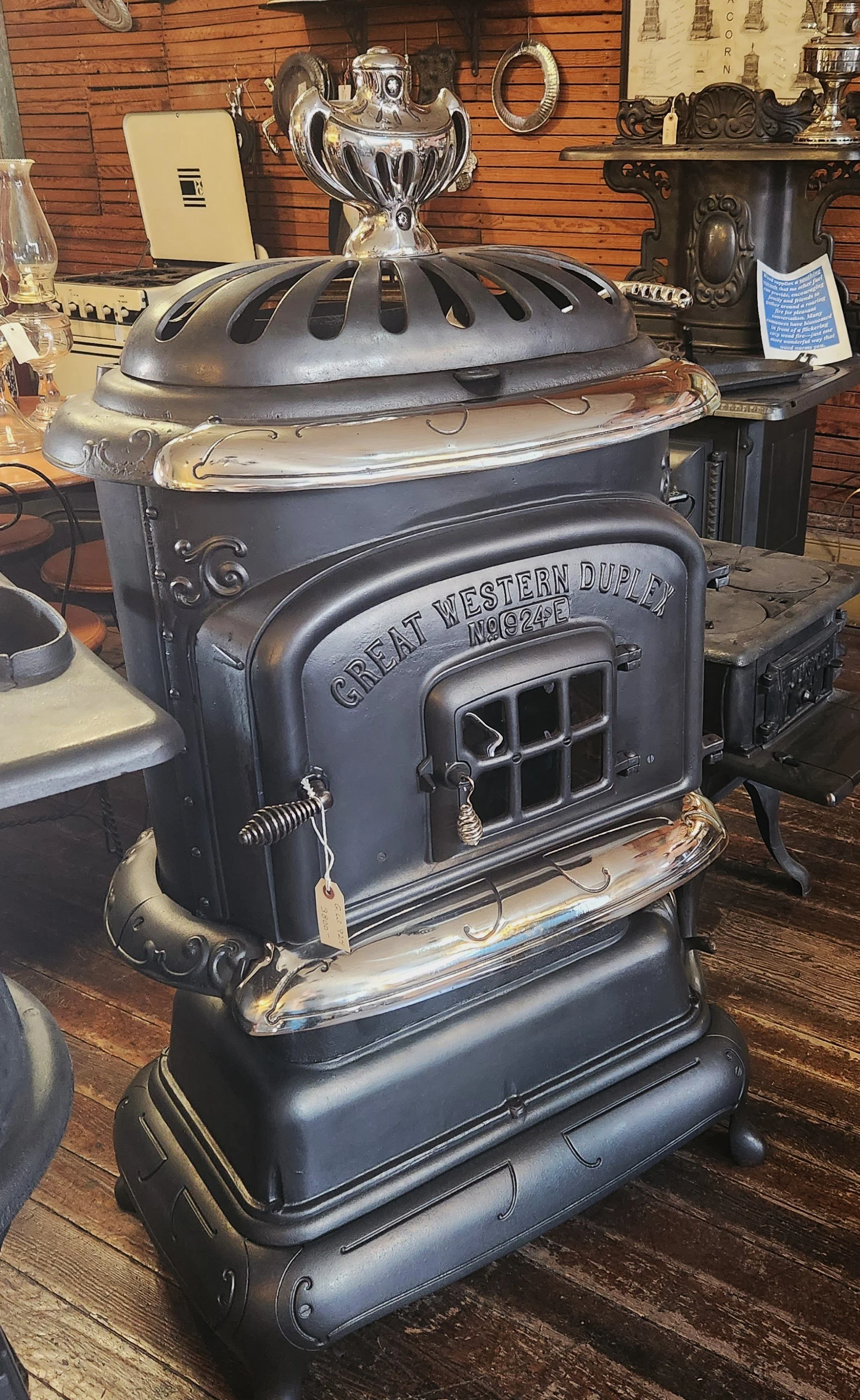 Great Western 924 Duplex Wood Heater $3800