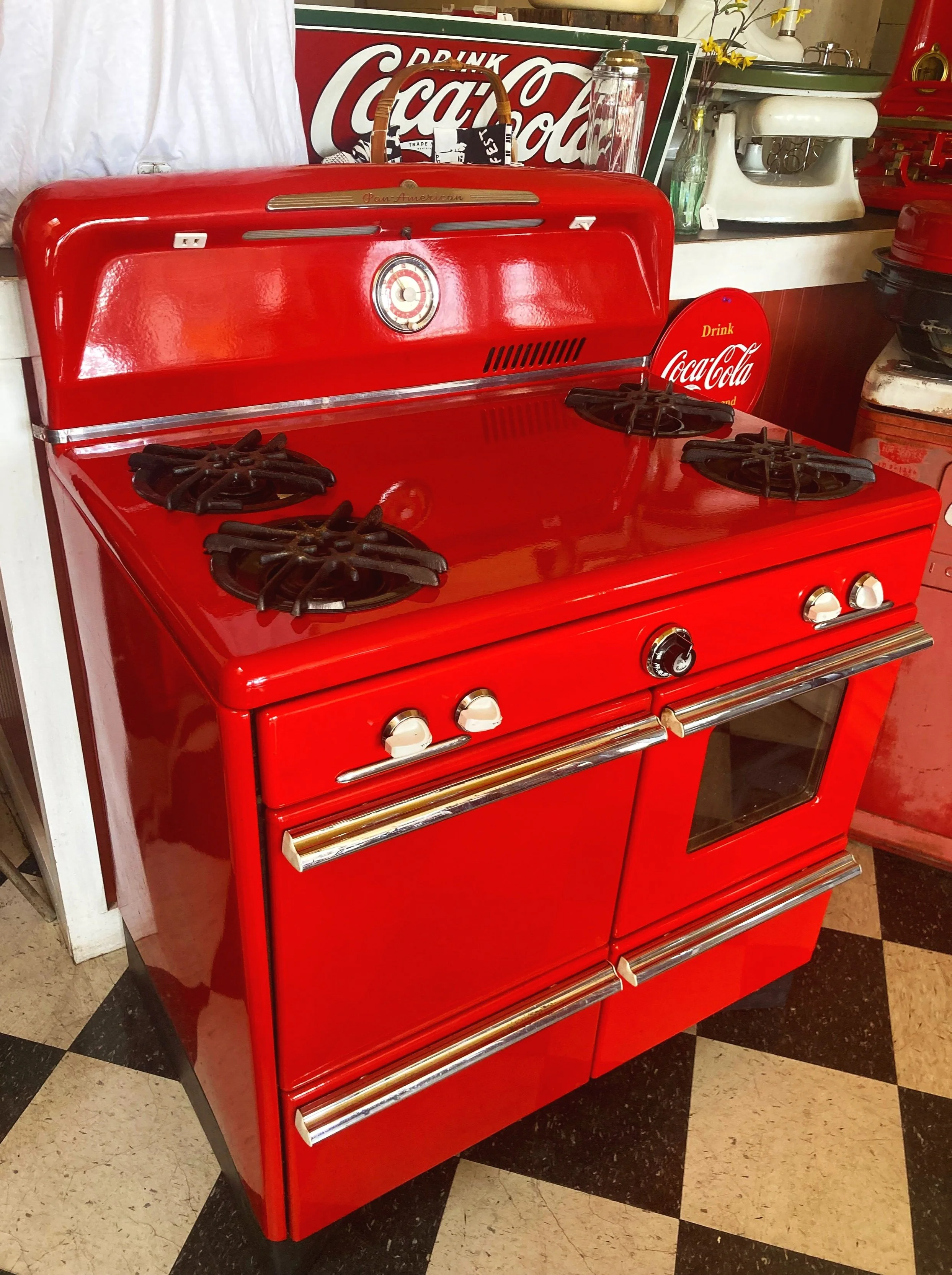 Pan American Gas Cookstove — Mill Creek Antiques (Home)