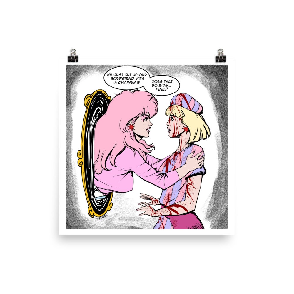 Evil Dead Jem Photo paper poster