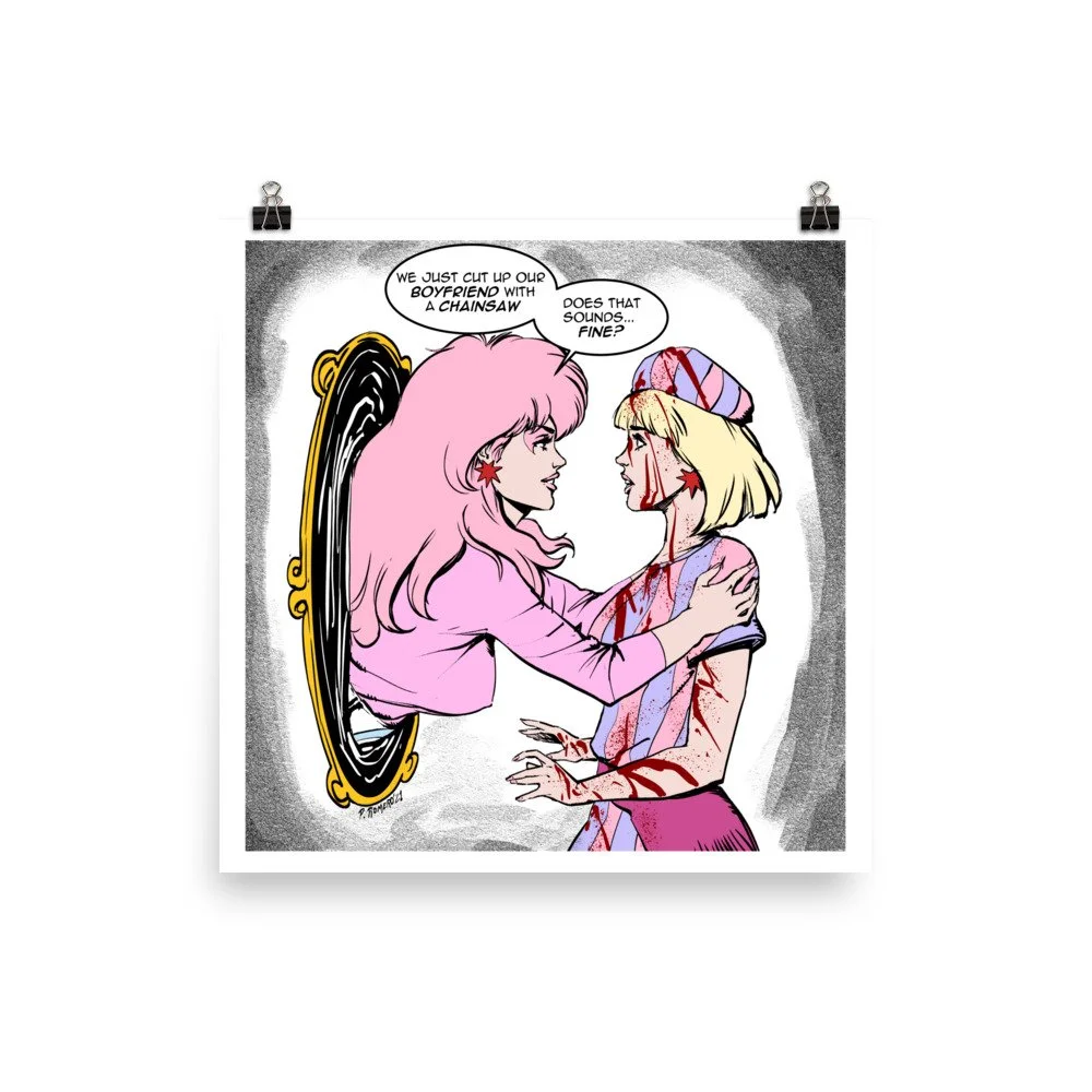 Evil Dead Jem Photo paper poster