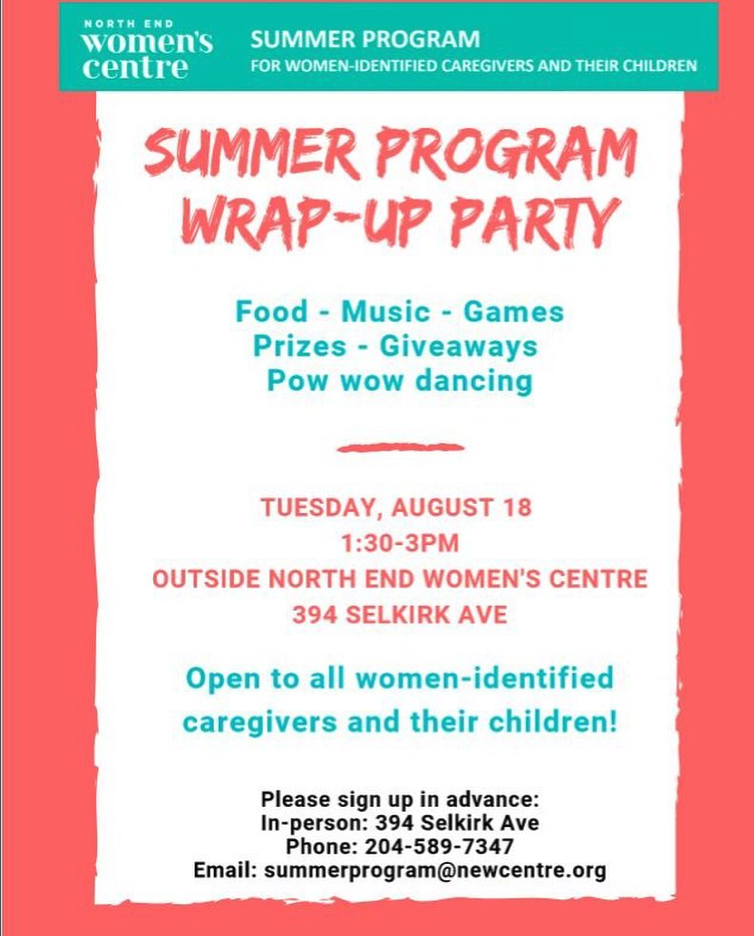 Summer Program Wrap-Up Party