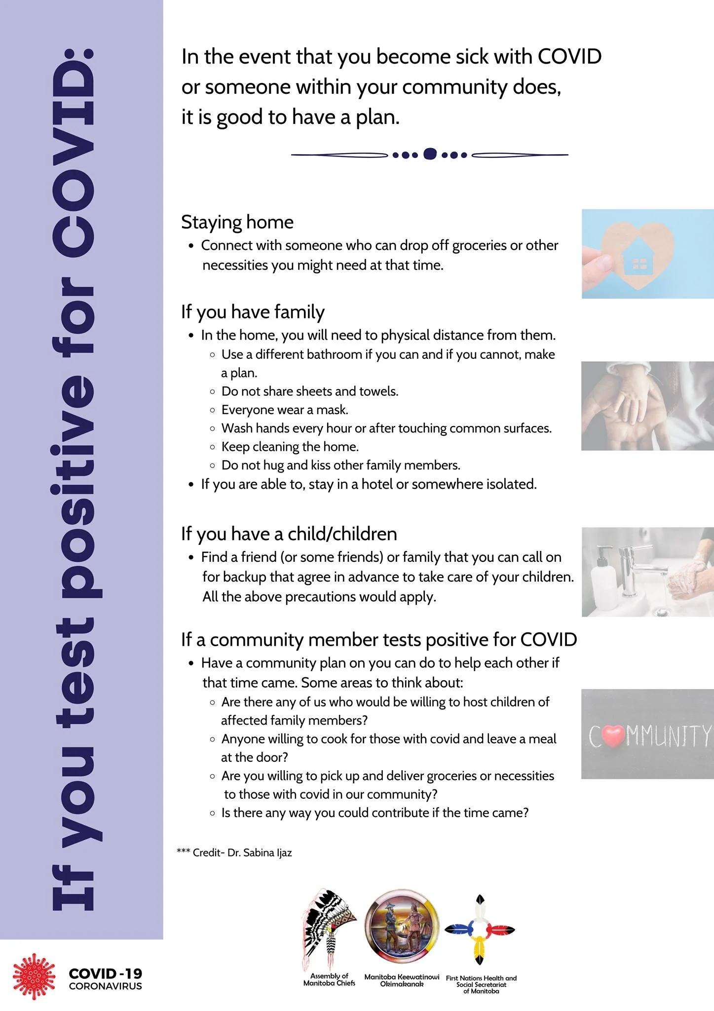 If you test positive for COVID - tips from AMC