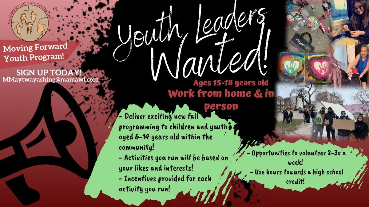 Youth Leaders Wanted with Ma Mawi