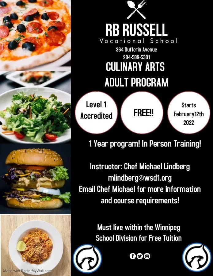 RB Russell Vocational School - Culinary Arts Adult Program