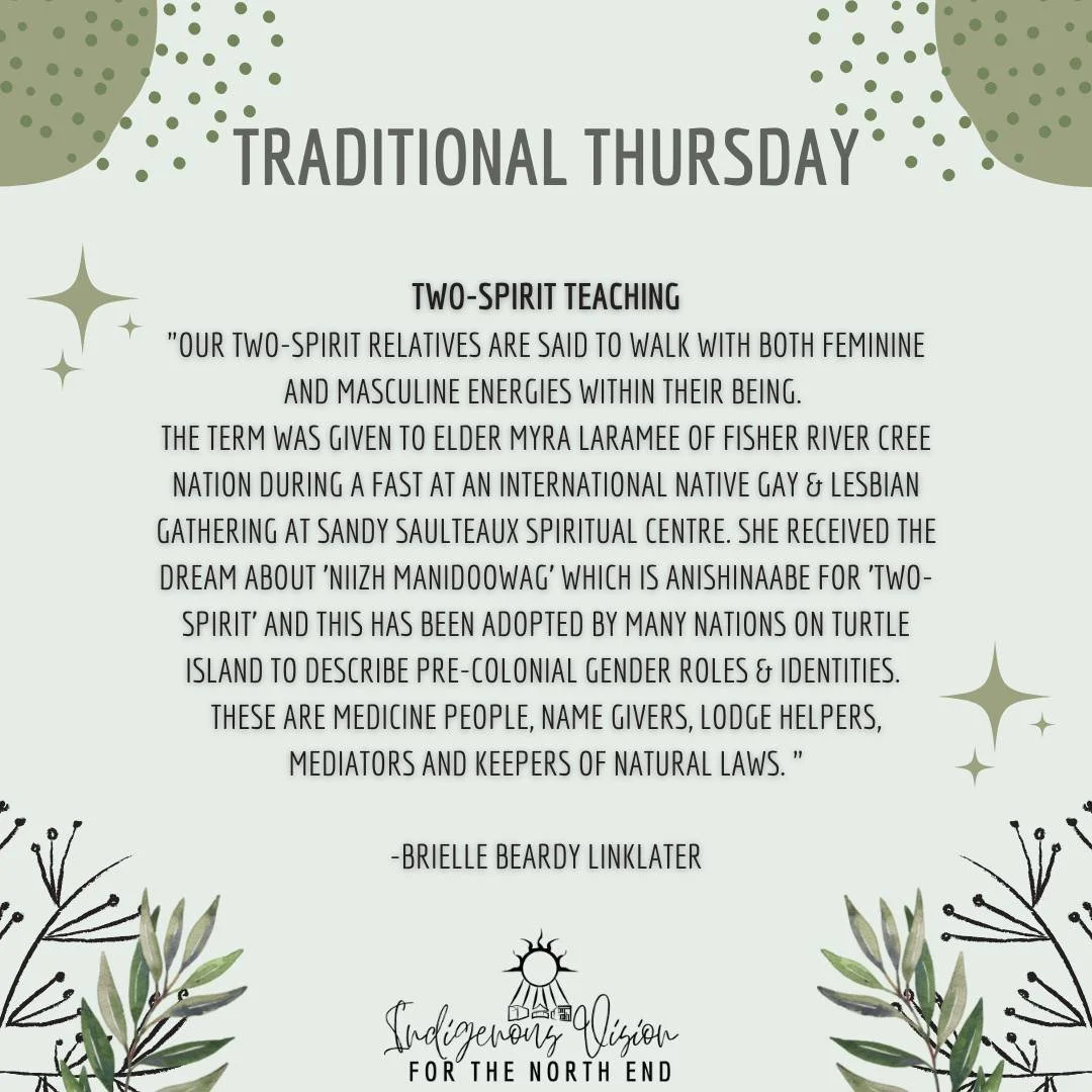Traditional Thursday: Two-Spirit Teaching