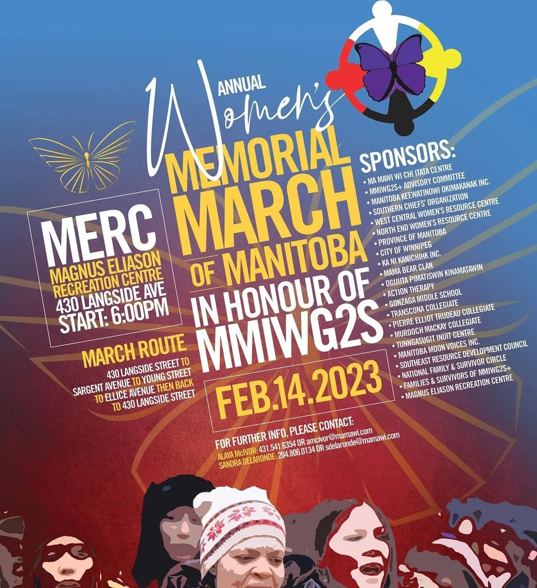 Women's Memorial March In Honour of MMIWG2S