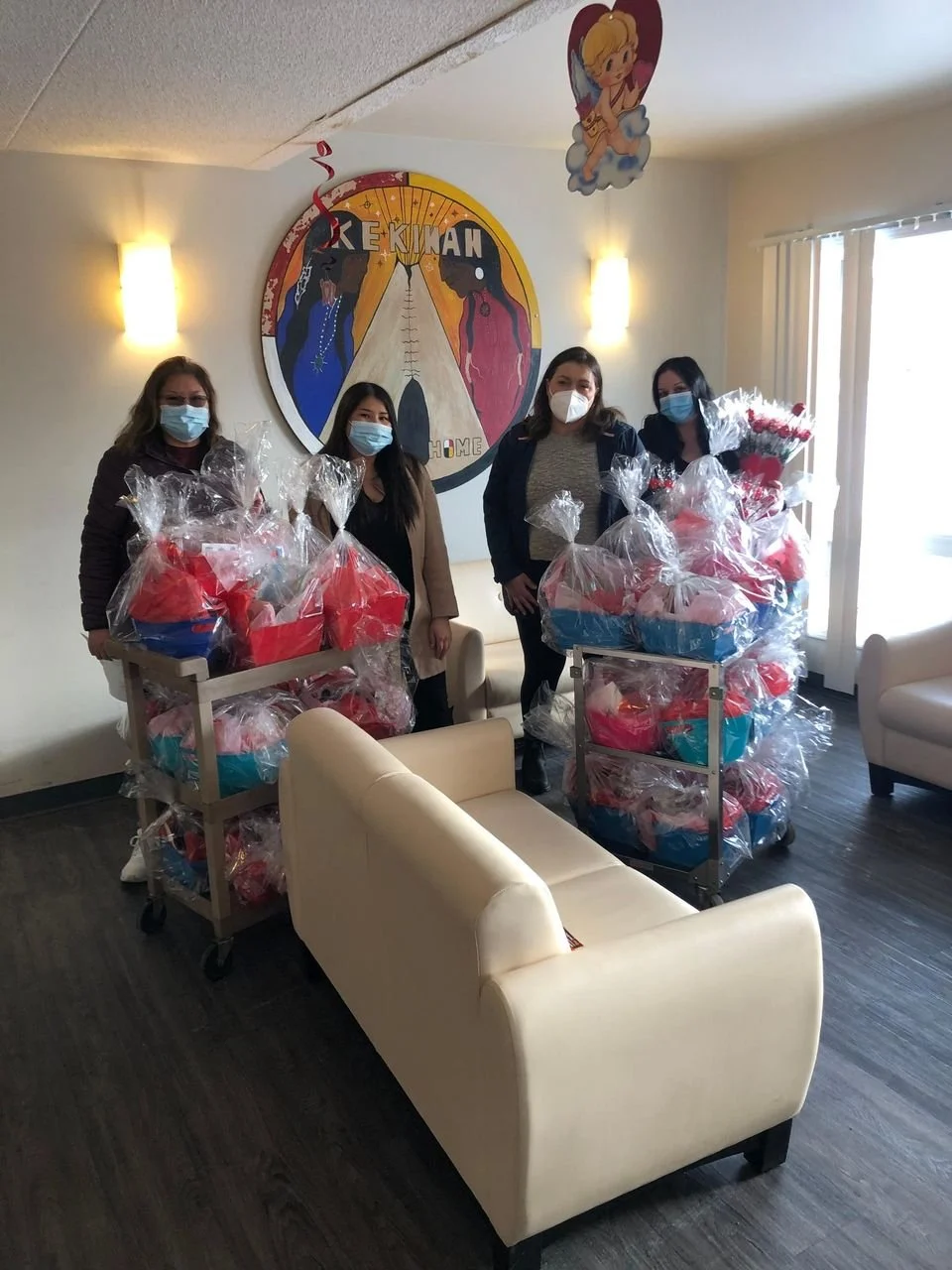 Valentines Day Gift Baskets for Elders 