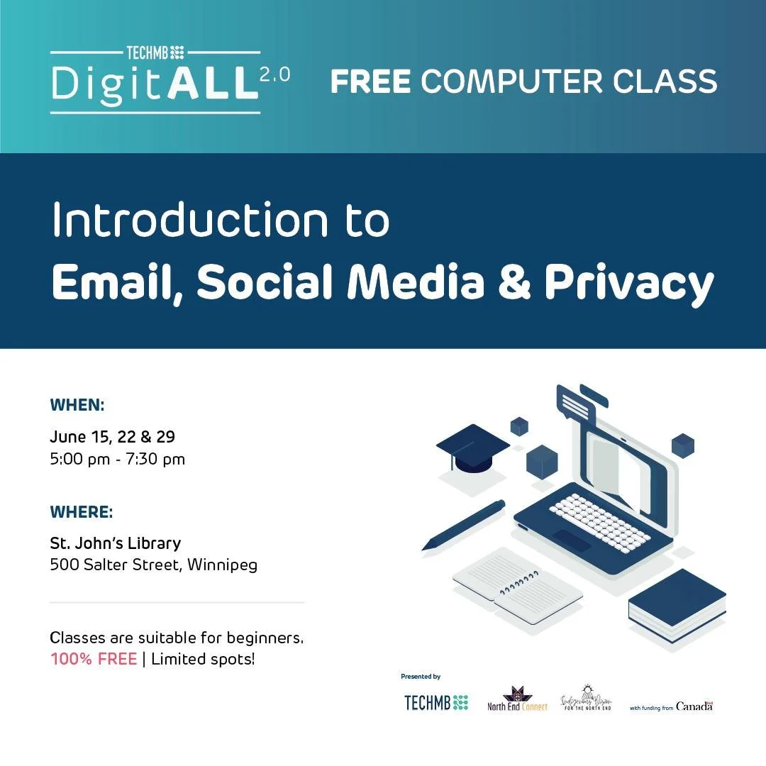North End Connect Digital Literacy Thursday Classes