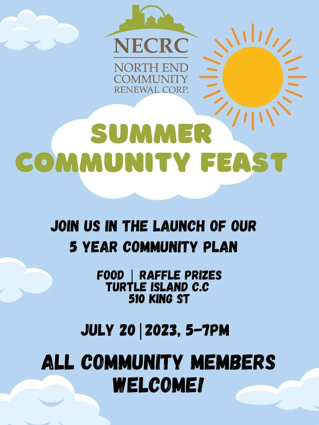 NECRC Summer Community Feast